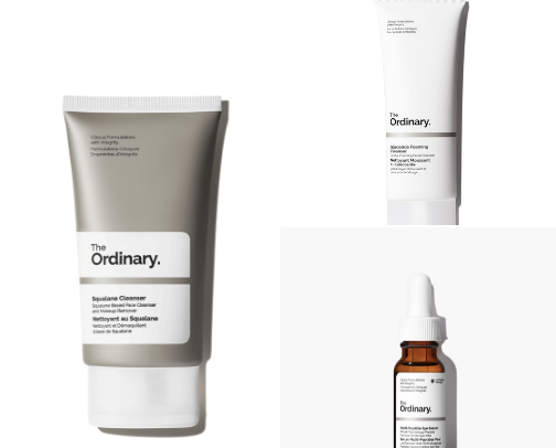 The Ordinary Skincare Routine cover photo collage