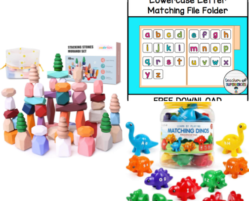 Kindergarten Readiness: A guide from a Pre-K teacher cover photo collage