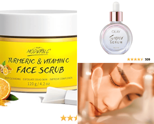 The Beauty of Beautiful Skin cover photo collage