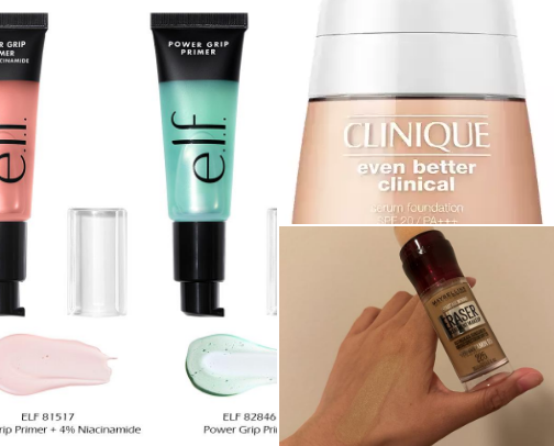 Skin-Friendly Makeup I Swear By 💖 cover photo collage