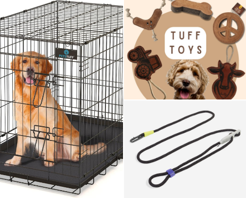 New Puppy Survival kit : the "First 48 Hours" essentials cover photo collage