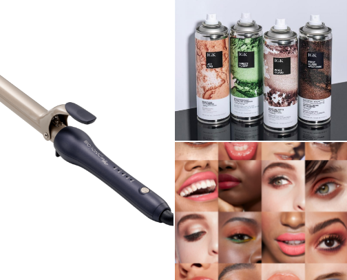 Hair products cover photo collage