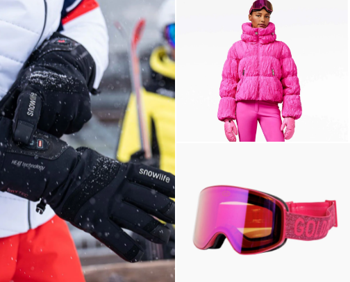 Warm & Stylish on the Slopes❄️🩵 cover photo collage