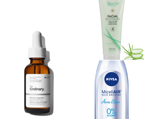SKIN CARE IDEAS cover photo collage