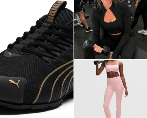 Activewear For Women l Gym, Work Out Clothes cover photo collage