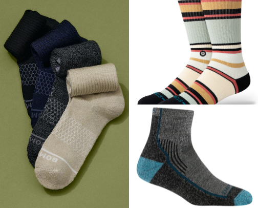 ALL DAY COMFORT SOCKS FOR EVERY STEP cover photo collage