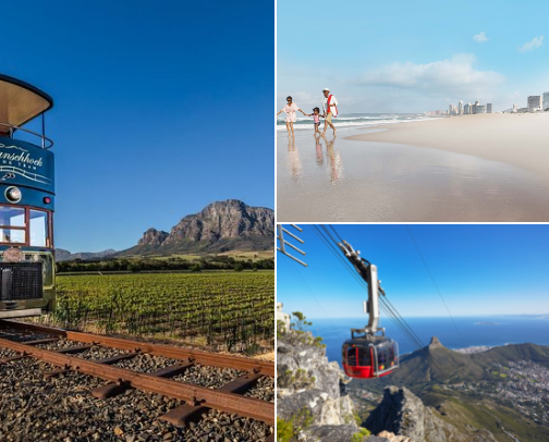 Thing to do in South Africa cover photo collage