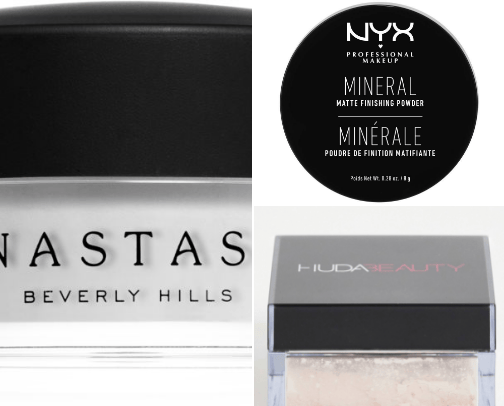 Best setting powders  cover photo collage