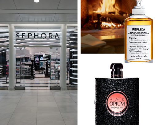 Vanilla Perfumes cover photo collage