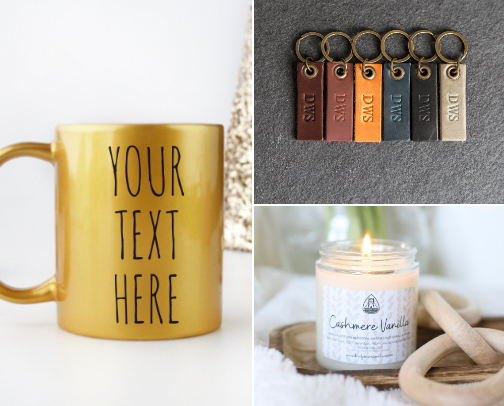 “Etsy Favorites for Every Vibe—Instant Downloads + Giftable Goodies” cover photo collage
