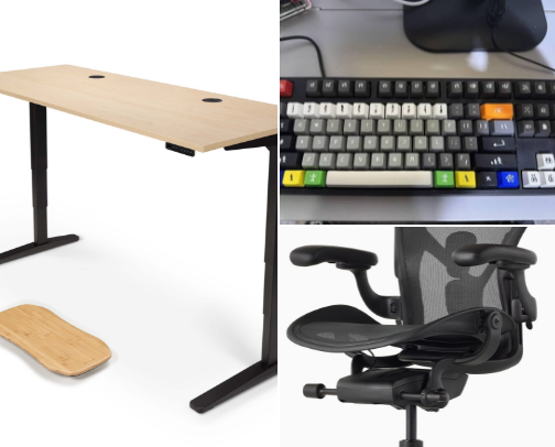Professional WFH Office Essentials cover photo collage
