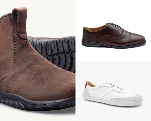 Best Barefoot Shoes for Men for Every Situation cover photo collage