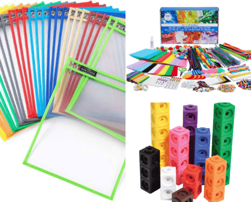 Homeschool Supplies cover photo collage