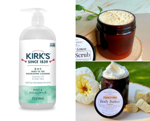 Body Care For Women cover photo collage