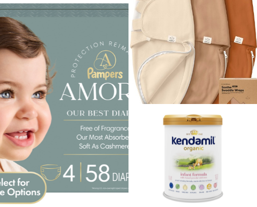 Low Tox Baby Guide for First Time Moms cover photo collage