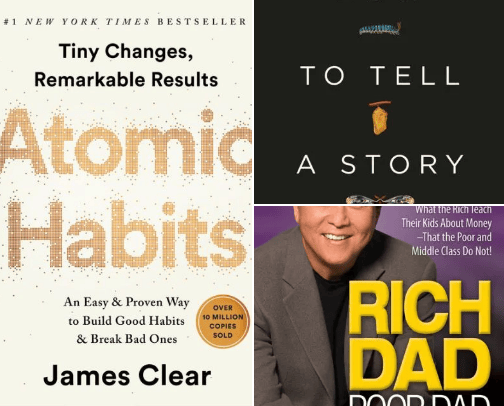 Books cover photo collage