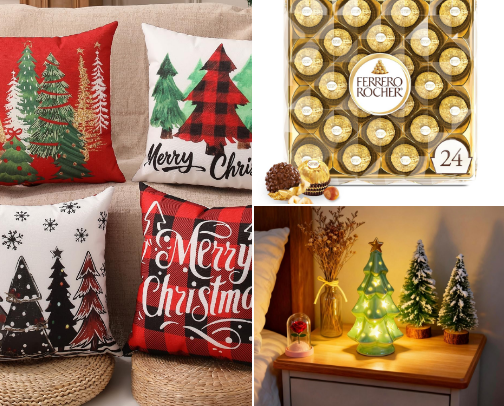 Cozy Home Vibes: Christmas Edition 🎄✨ cover photo collage
