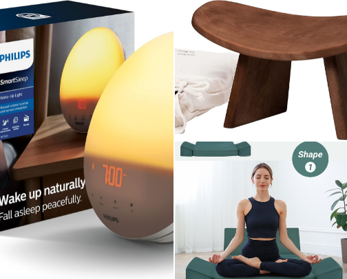 My Ultimate High-Vibe Morning Routine Essentials cover photo collage