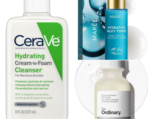 Skin Care cover photo collage