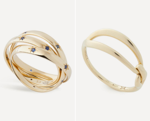 "✨ Ianthe Gold Collection: Rings and Bracelets for Eternal Luxury ✨" cover photo collage