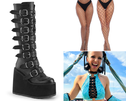 Rave Baddie Must Haves cover photo collage