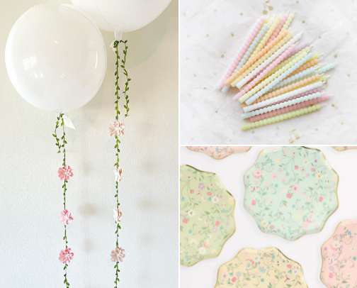 Pretty Party cover photo collage