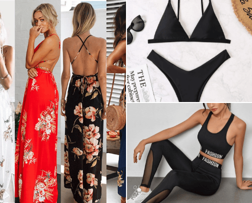Women's clothing         🎀👗👚 cover photo collage