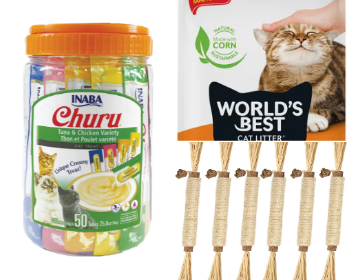 Cat parent essentials (from a cat rescuer) cover photo collage