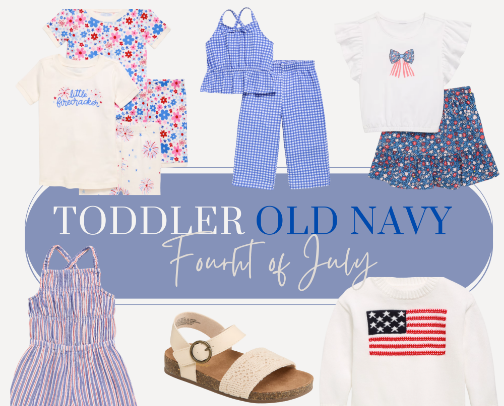 Old Navy Toddler Girl_4th of July cover photo collage