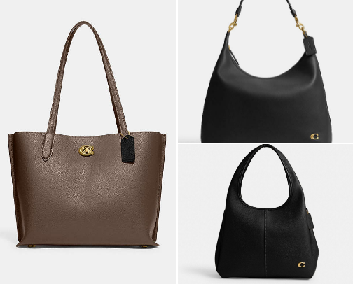 Coach bags cover photo collage