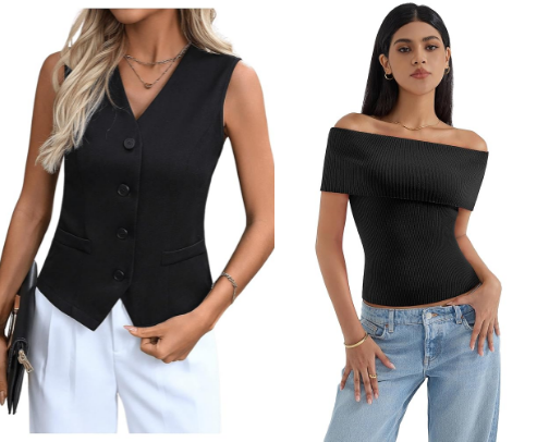 Cute Amazon Tops! cover photo collage