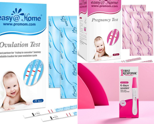 What I’m using as a first time mommy ttc 💕💕 cover photo collage