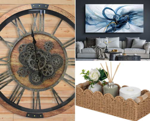 HOME ESSENTIALS cover photo collage