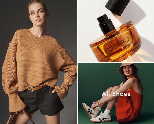 Anthropologie needs cover photo collage