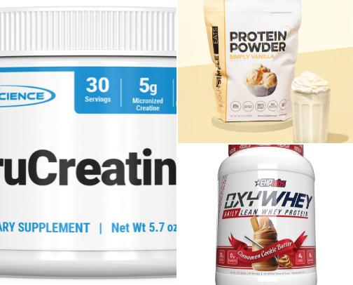 W supplements/vitamins cover photo collage