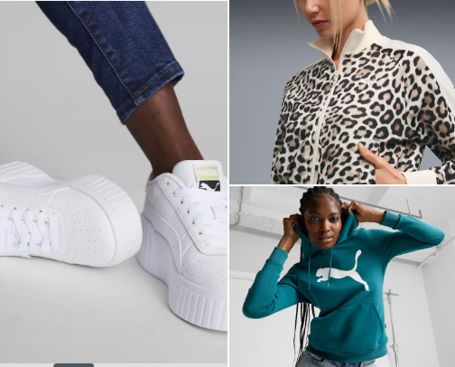 "Step Up in Style: My Favorite PUMA picks, Bold, Comfy, and Unstoppable!" cover photo collage