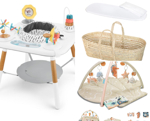 Amazon Baby Registry Essentials 🍼🗒️✍🏼☑️ cover photo collage
