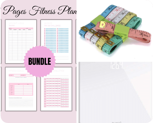 Weight loss start pack cover photo collage