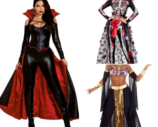 Turn Heads This Halloween: Scary Sexy Costumes for Women cover photo collage