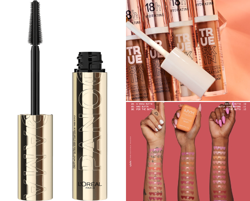 Scandinavian makeup routine cover photo collage