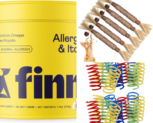 My must haves for my pets cover photo collage