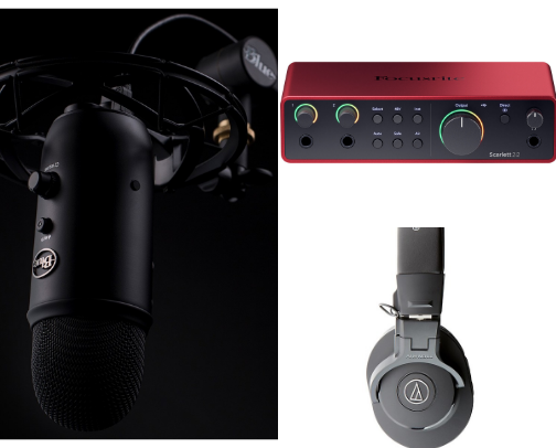 The Content Creator’s Podcast Toolkit cover photo collage