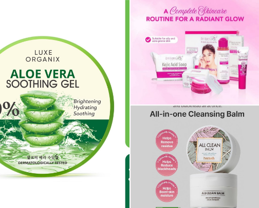 💞NIGHTTIME RESET ROUTINE: MY SECRET TO WAKING UP WITH GLOWING SKIN cover photo collage