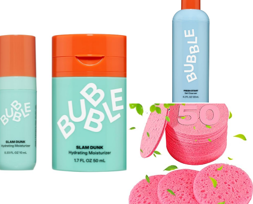 Fresh Faces: Easy Skincare for Tweens cover photo collage