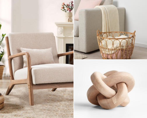 Furniture and Decor pieces in my home cover photo collage