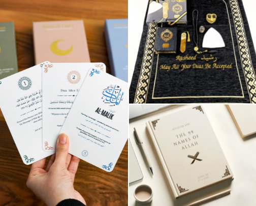 [Beyond the basics] List of items for a good muslim to have (or give a gift to) cover photo collage