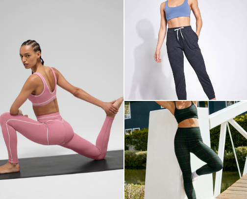 Elevated Athleisure & Comfort Luxury cover photo collage