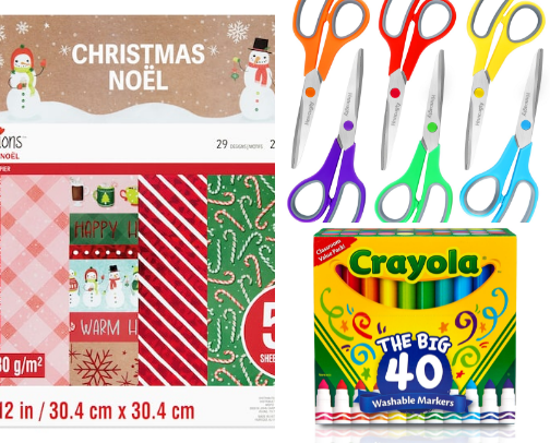 Easy & Affordable Christmas DIY: Paper Chains cover photo collage