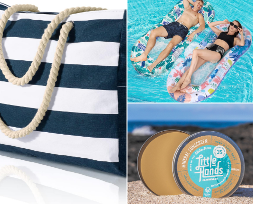 Beach & Pool Must-Haves ☀️ cover photo collage
