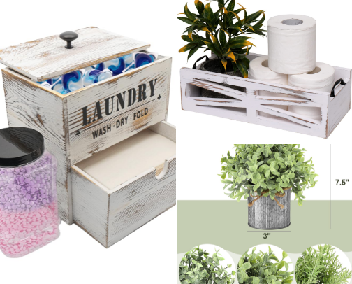 Rustic and Farmhouse Decor cover photo collage